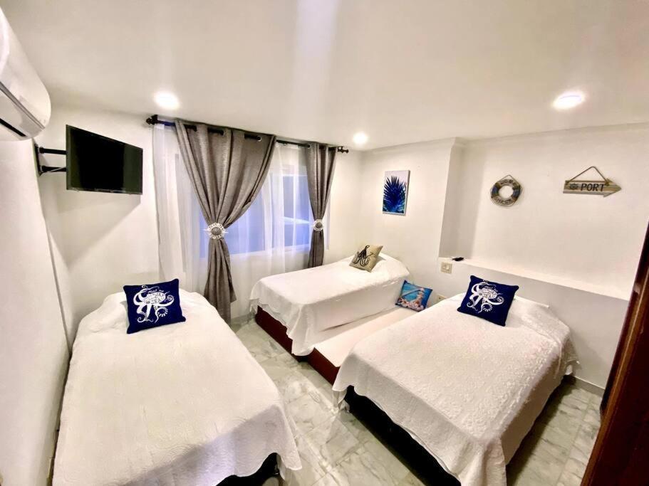 Exclusivos Apartamentos Con Playa Privada Сан-Андрес Номер фото